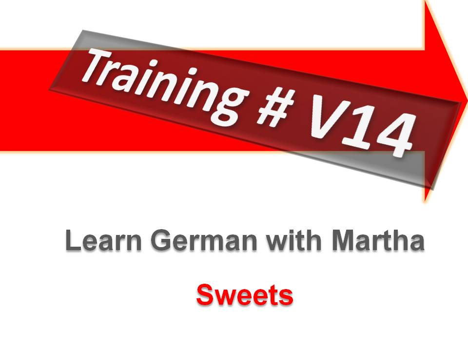 Prsentation - Training 14 - V14 - Sweets - Deckblatt