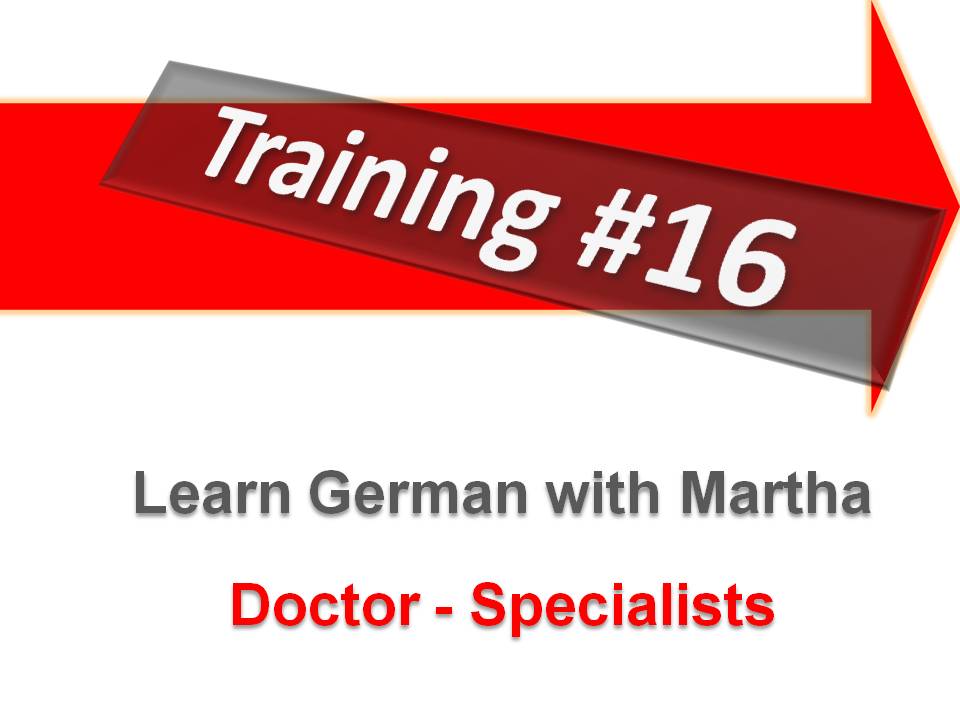 Prsentation - Training 16 - V16 - Doctor - Specialists - Deckblatt