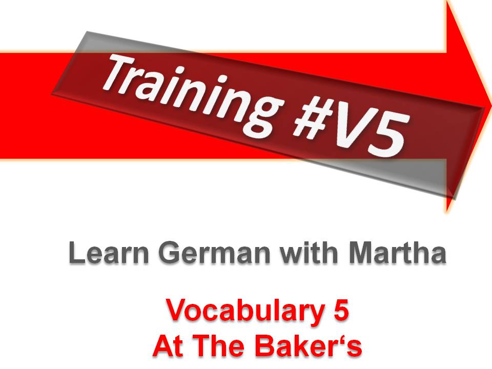 Prsentation - Training V5 - Baker - Deckblatt