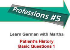 Professions 5 - Patients History 1