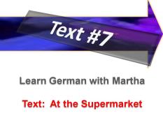 Text - Phrases 7 - Supermarket